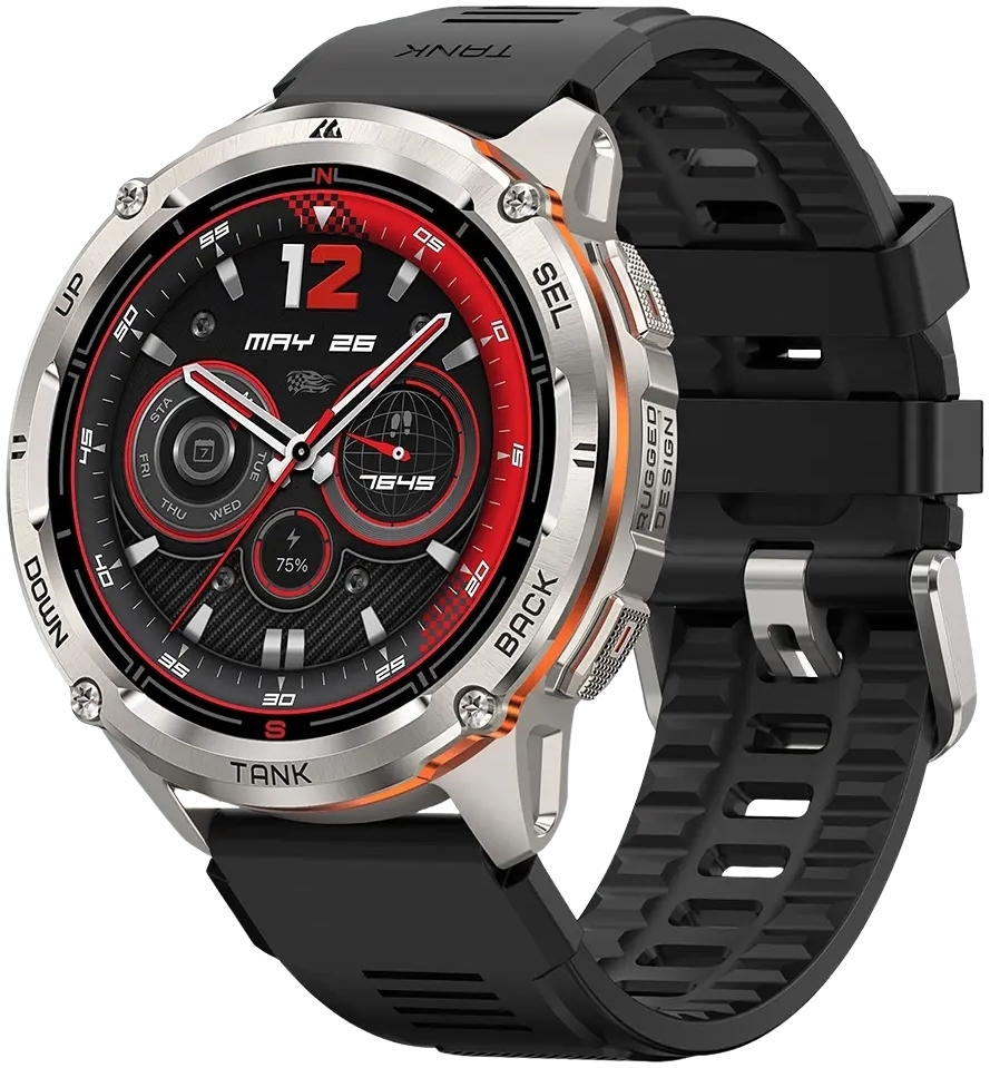 Смарт-часы Kospet Tank T3 Ultra 2 Silver фото1