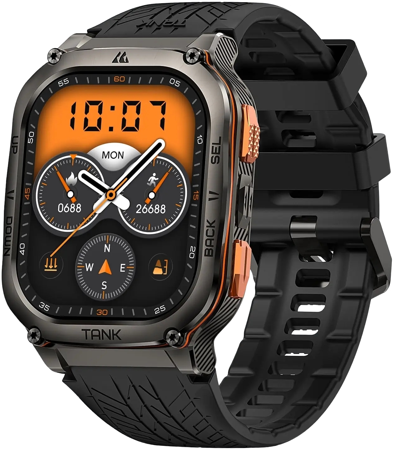 Смарт-часы Kospet Tank M3 Ultra Black фото1