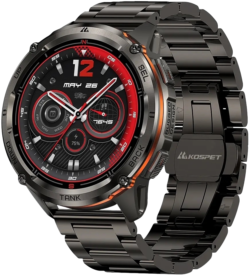 Смарт-часы Kospet Tank T3 Ultra 2 SE Black фото1