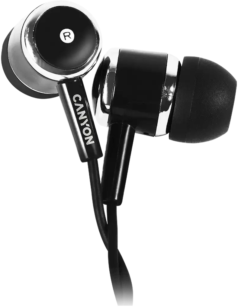 Наушники Canyon EPM-01 Mic Black (CNE-CEPM01B)
