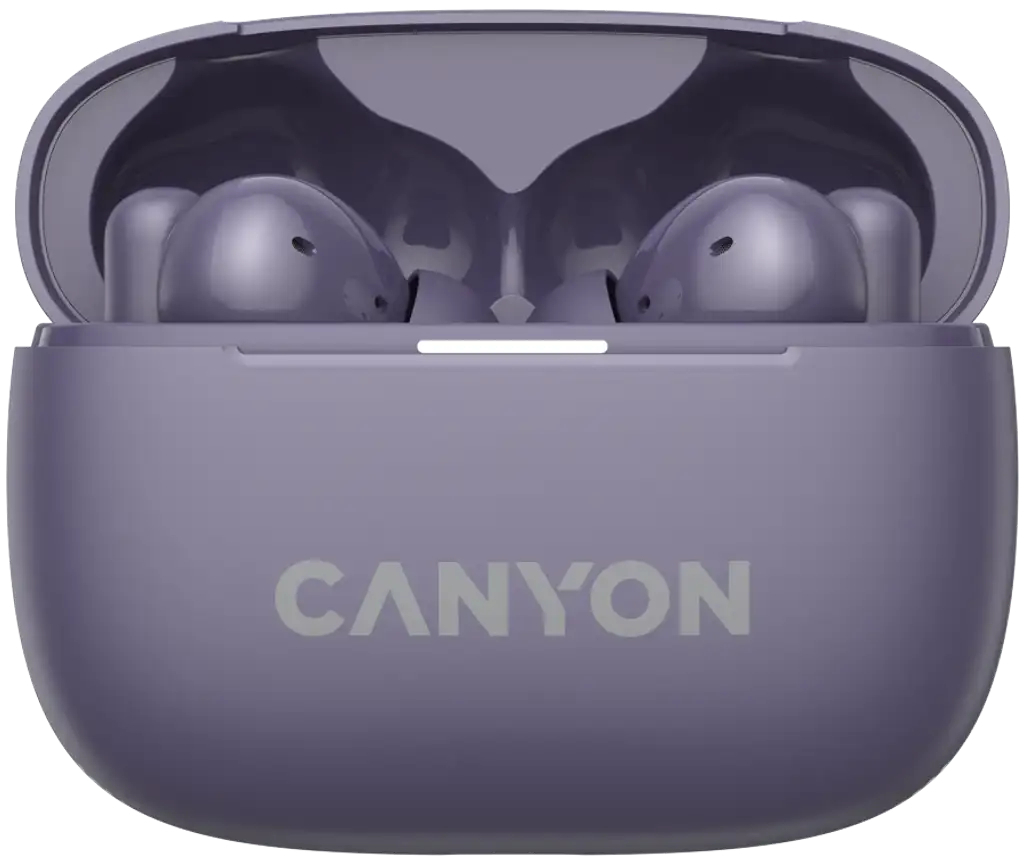 Наушники Canyon OnGo TWS-10 ANC ENC Purple (CNS-TWS10PL)