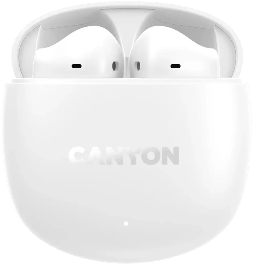 Наушники Canyon OnGo 13 Semi-in-ear White (CNS-TWS13W)