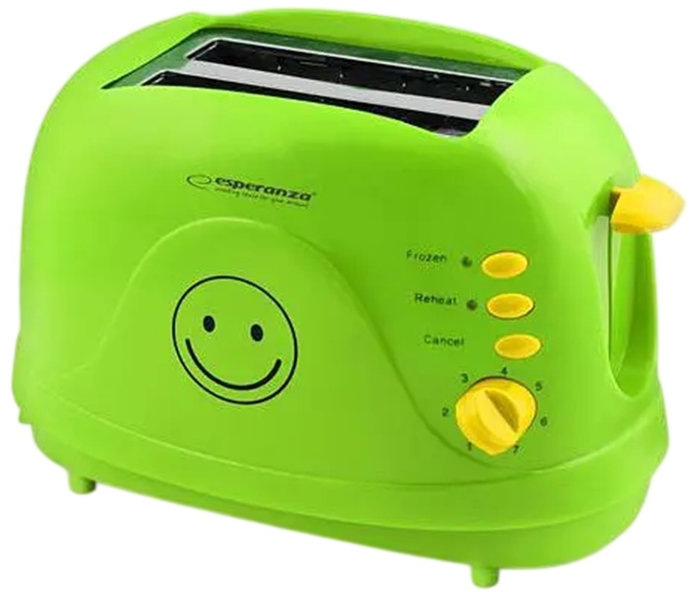 Тостер Smiley Esperanza 3в1, Green, EKT003 фото1