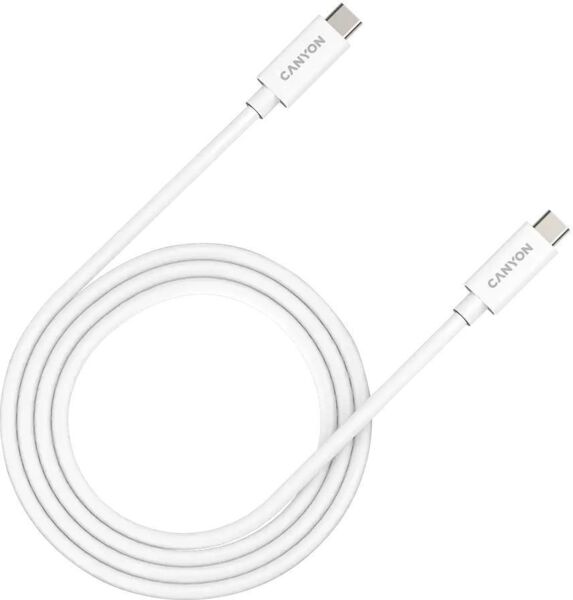 Кабель Canyon Type-C - Type-C 240W 1m White (CNS-USBC44W)