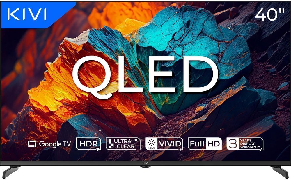 Телевизор Kivi QLED 40F720QB