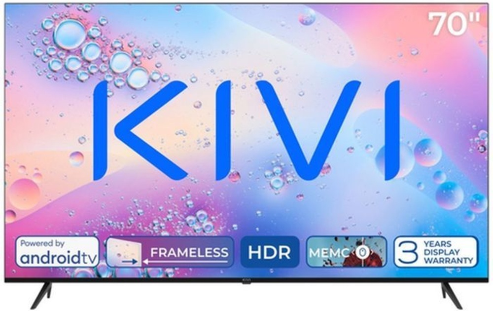 Телевізор Kivi 70U760QB фото1
