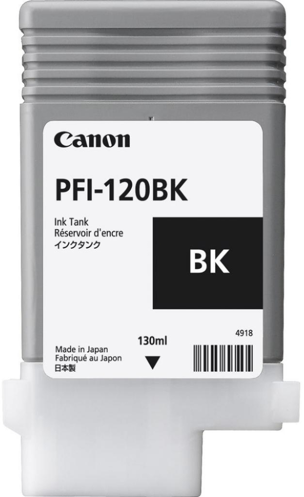 Картридж струйный CANON PFI-120 Black (2885C001) фото1