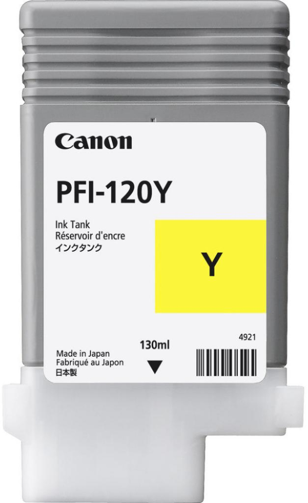 Картридж струйный CANON PFI-120 Yellow (2888C001)