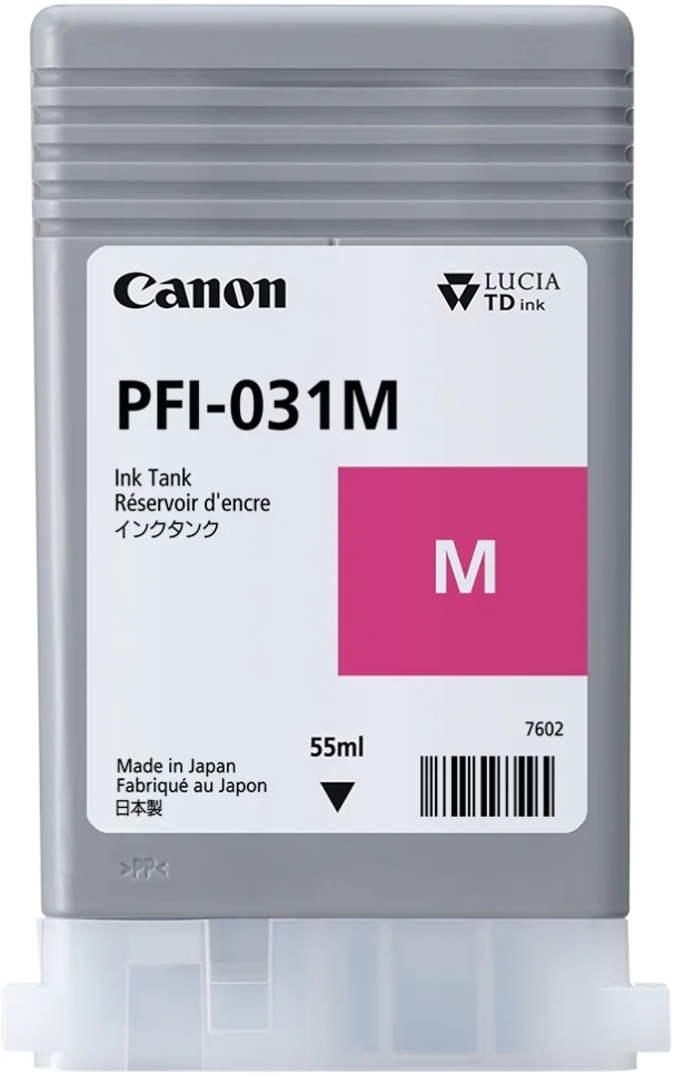 Картридж струйный CANON PFI-031 Magenta (6265C001) фото1