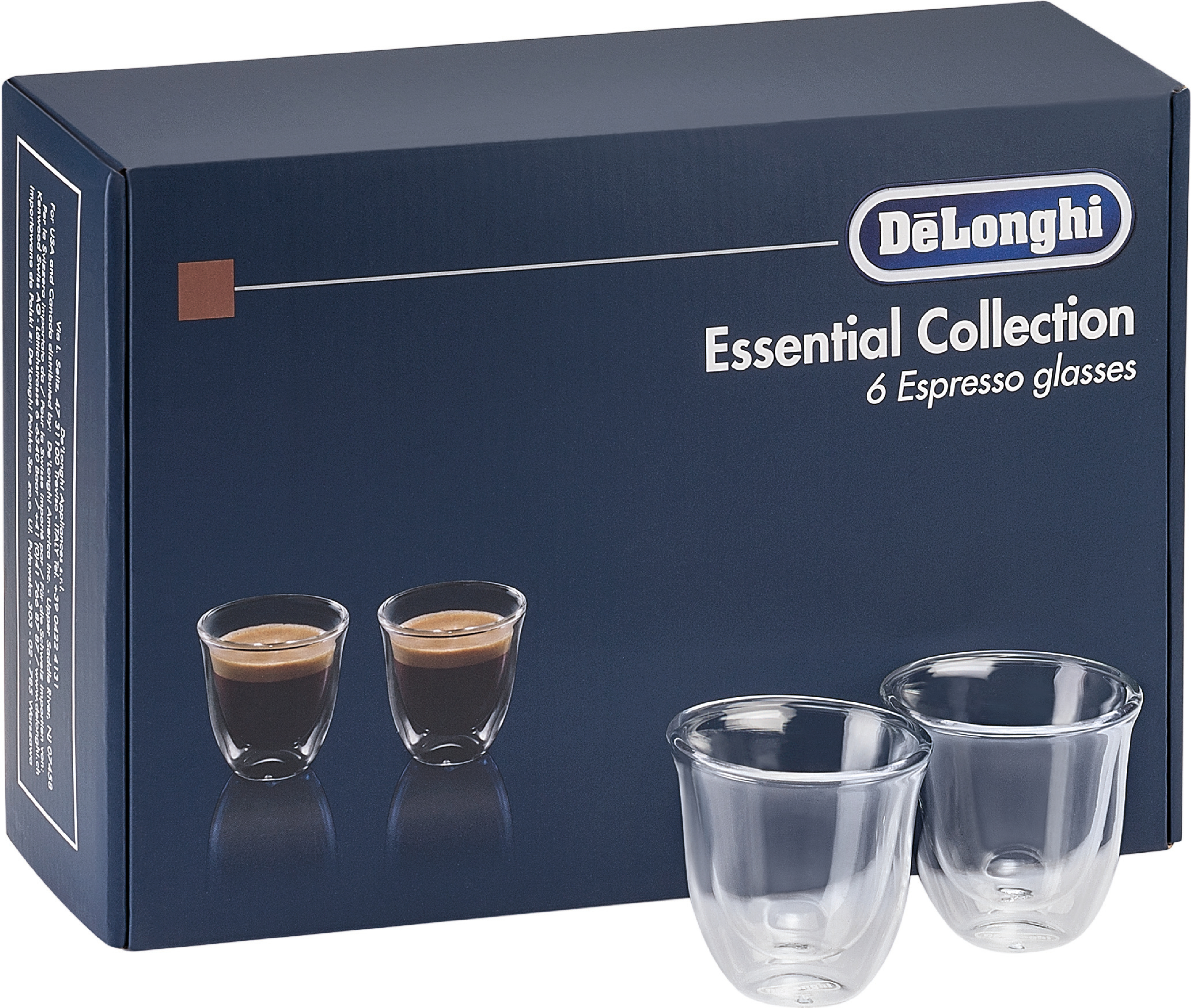 Набір склянок DeLonghi ESPRESSO, 60 мл, 6 шт (DLSC300) фото1