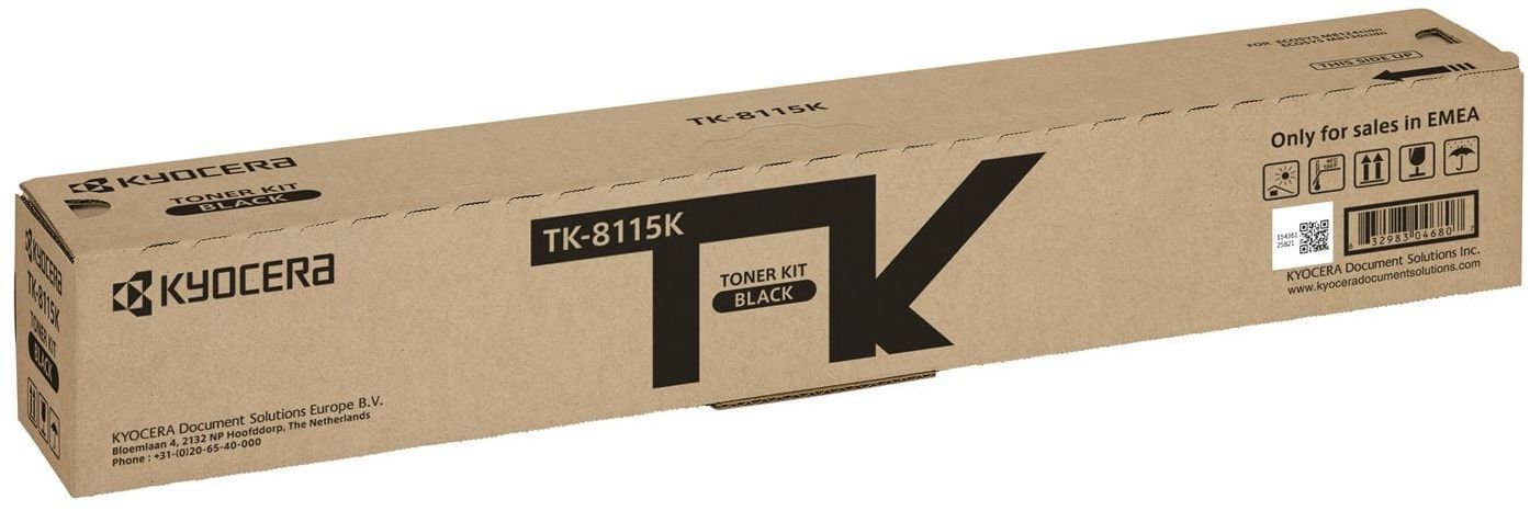 Тонер-картридж лазерний Kyocera TK-8115K Black (1T02P30NL0) фото1