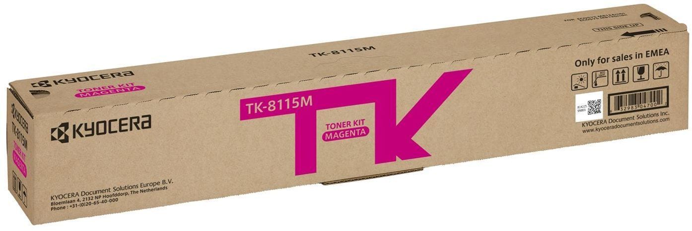 Тонер-картридж лазерний Kyocera TK-8115Y Magenta (1T02P3BNL0) фото1