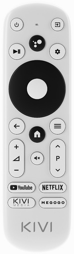 Пульт ДК KIVI RC-40, Bluetooth, White (N504Q3271104) фото1