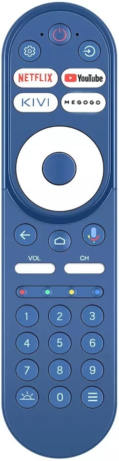 Пульт ДК KIVI RC-70, Bluetooth, Blue (N504Q3271105) фото1