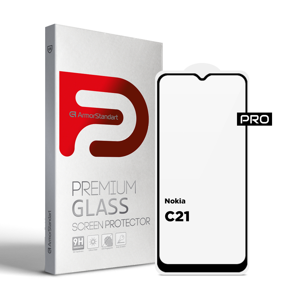 Защитное стекло ArmorStandart Pro для Nokia C21 (ARM70431) фото1