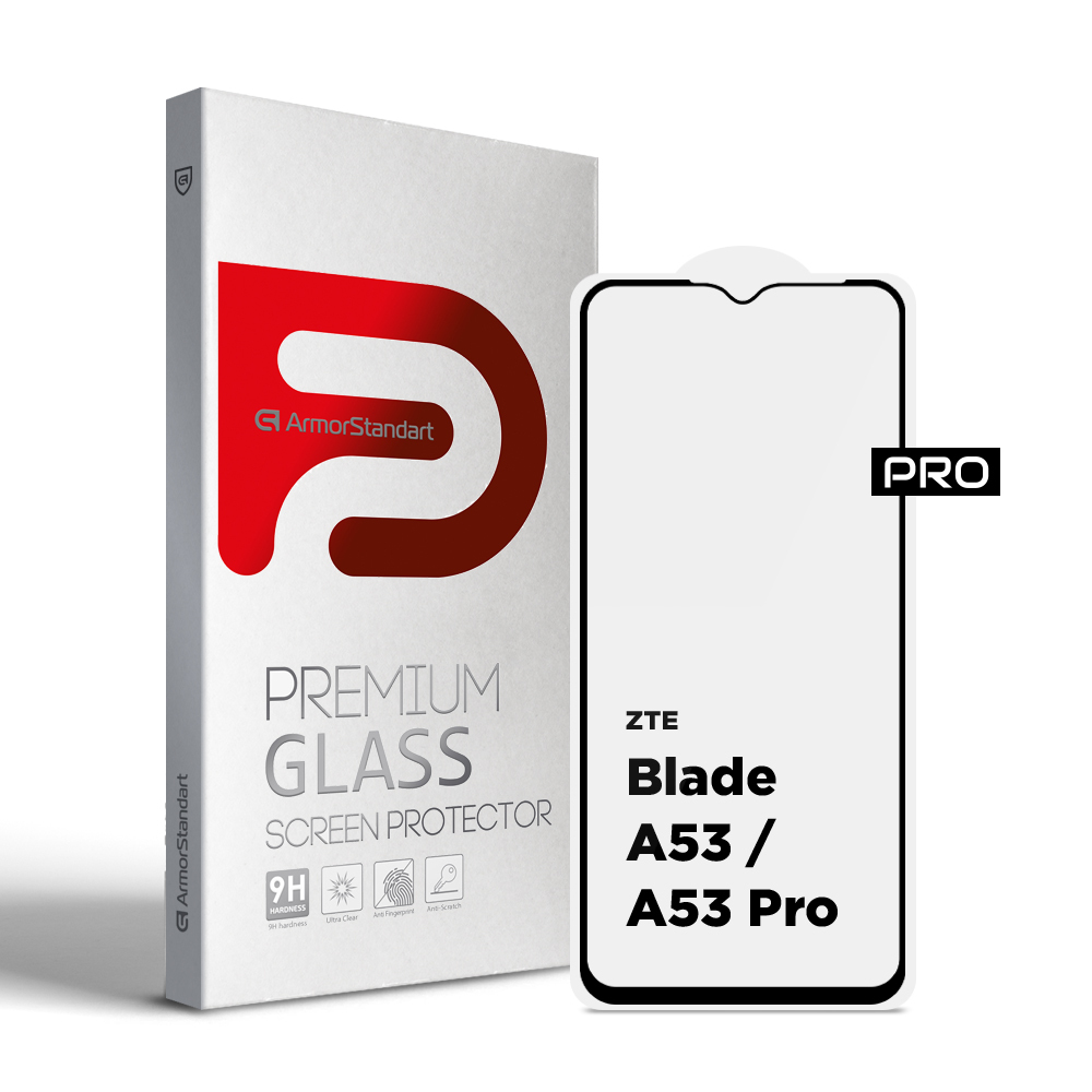 Защитное стекло ArmorStandart Pro для ZTE Blade A53 / A53 Pro (ARM68738) фото1