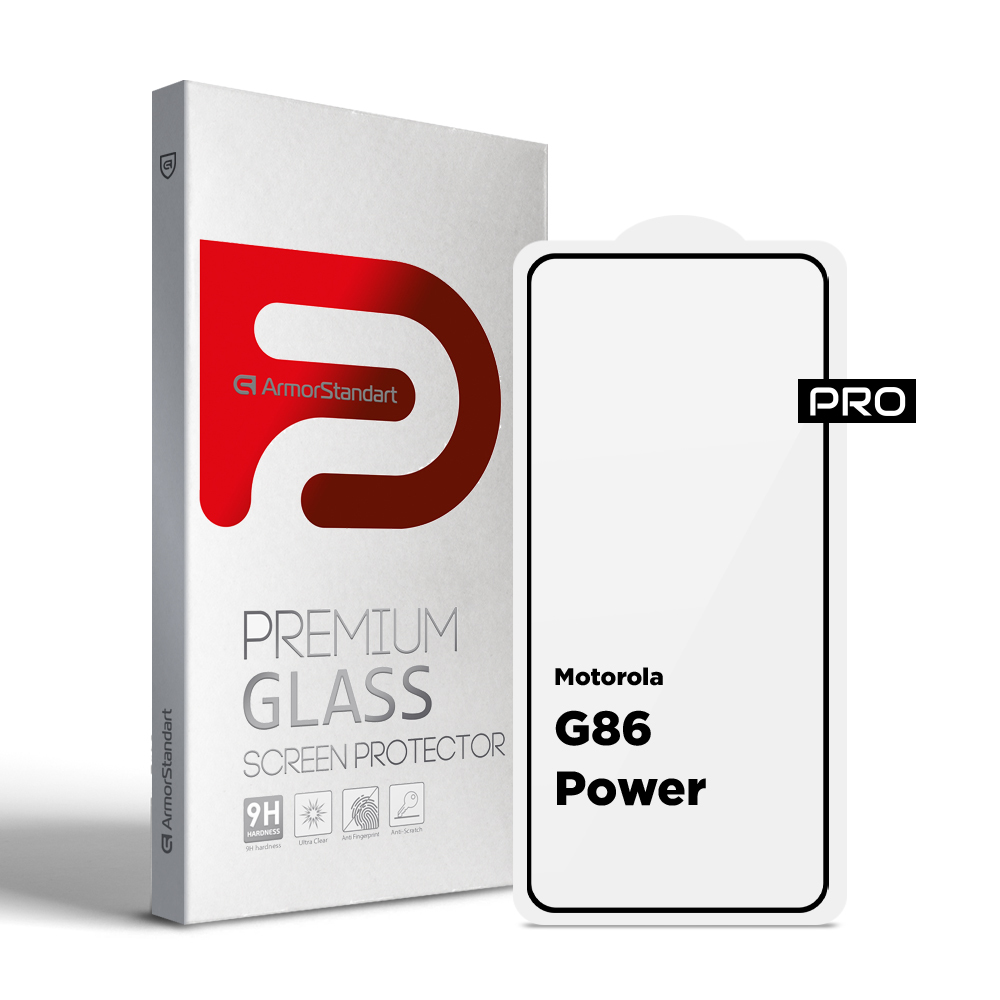 Защитное стекло ArmorStandart Pro для Motorola G86 Power 5G (ARM86588) фото1