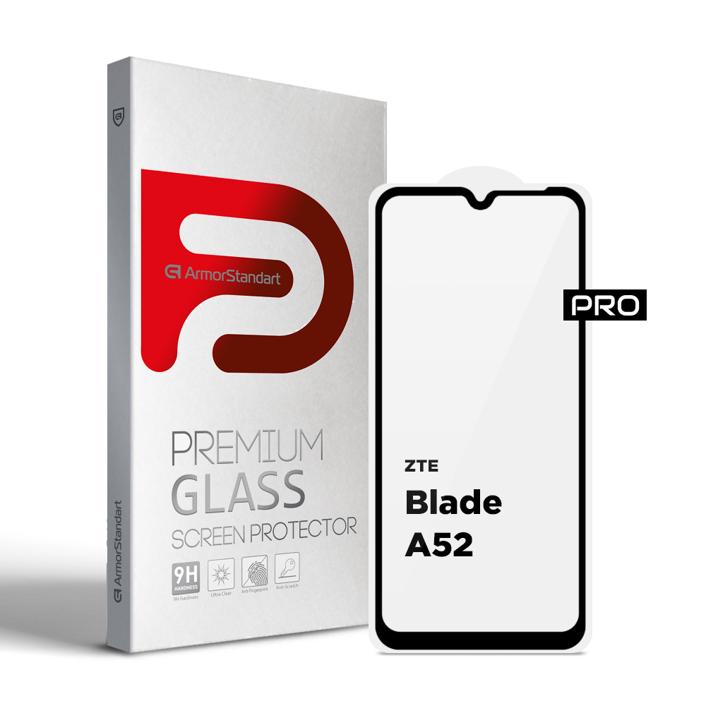 Защитное стекло ArmorStandart Pro для ZTE Blade A52 (ARM63117) фото1