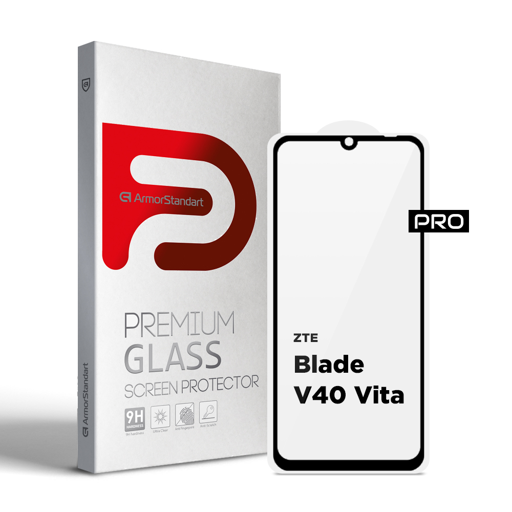 Защитное стекло ArmorStandart Pro для ZTE Blade V40 Vita (ARM63120) фото1