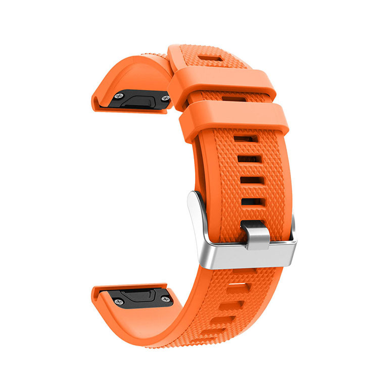Ремешок ArmorStandart Silicone Line для Garmin 22mm Orange (ARM88489) фото1