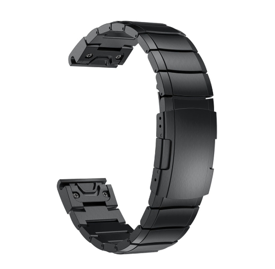 Ремешок ArmorStandart Metal для Garmin 20 mm Black (ARM85713) фото1