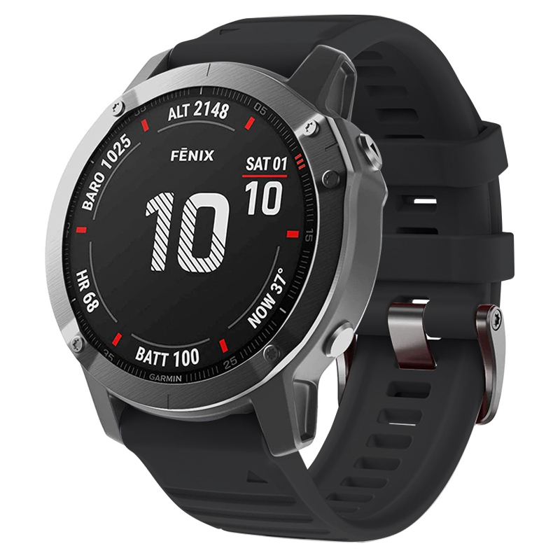 Ремешок ArmorStandart Silicone для Garmin 22mm Black (ARM60796) фото1