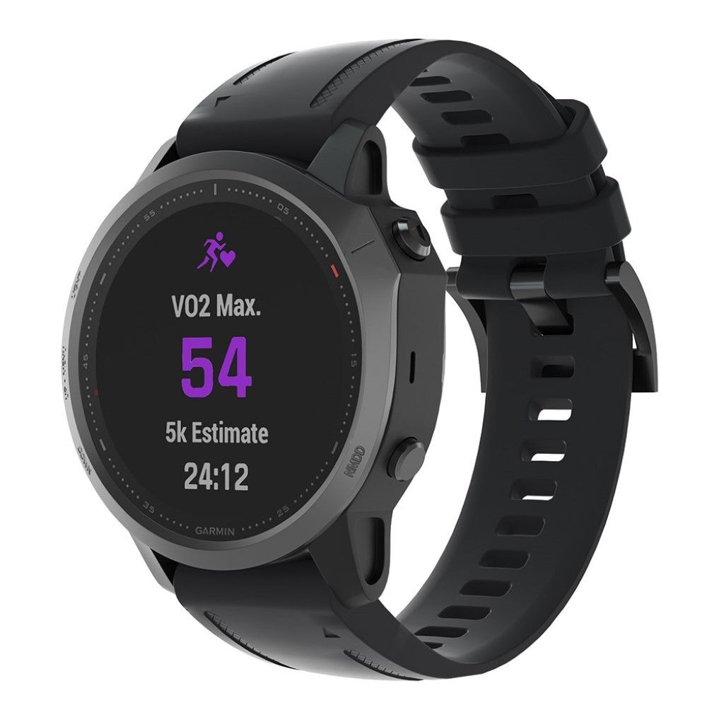Ремешок ArmorStandart Silicone для Garmin 20mm Black (ARM60799) фото1