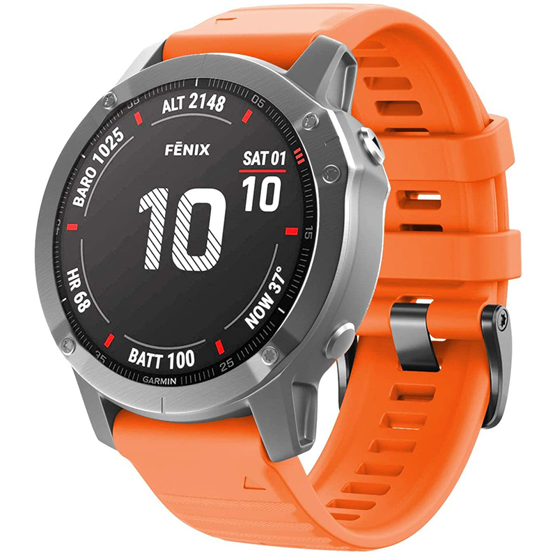 Ремешок ArmorStandart Silicone для Garmin 26mm Orange (ARM60802) фото1