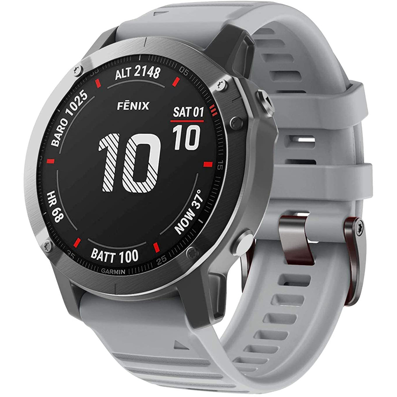 Ремешок ArmorStandart Silicone для Garmin 26mm Grey (ARM60805) фото1