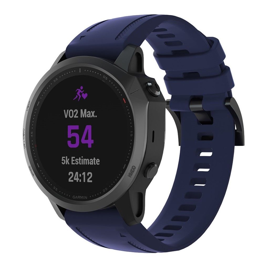 Ремешок ArmorStandart Silicone для Garmin 20mm Dark Blue (ARM60810) фото1