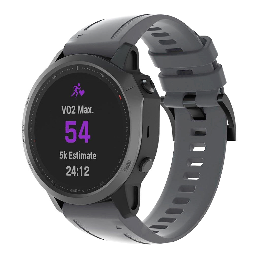Ремешок ArmorStandart Silicone для Garmin 20mm Grey (ARM60812) фото1