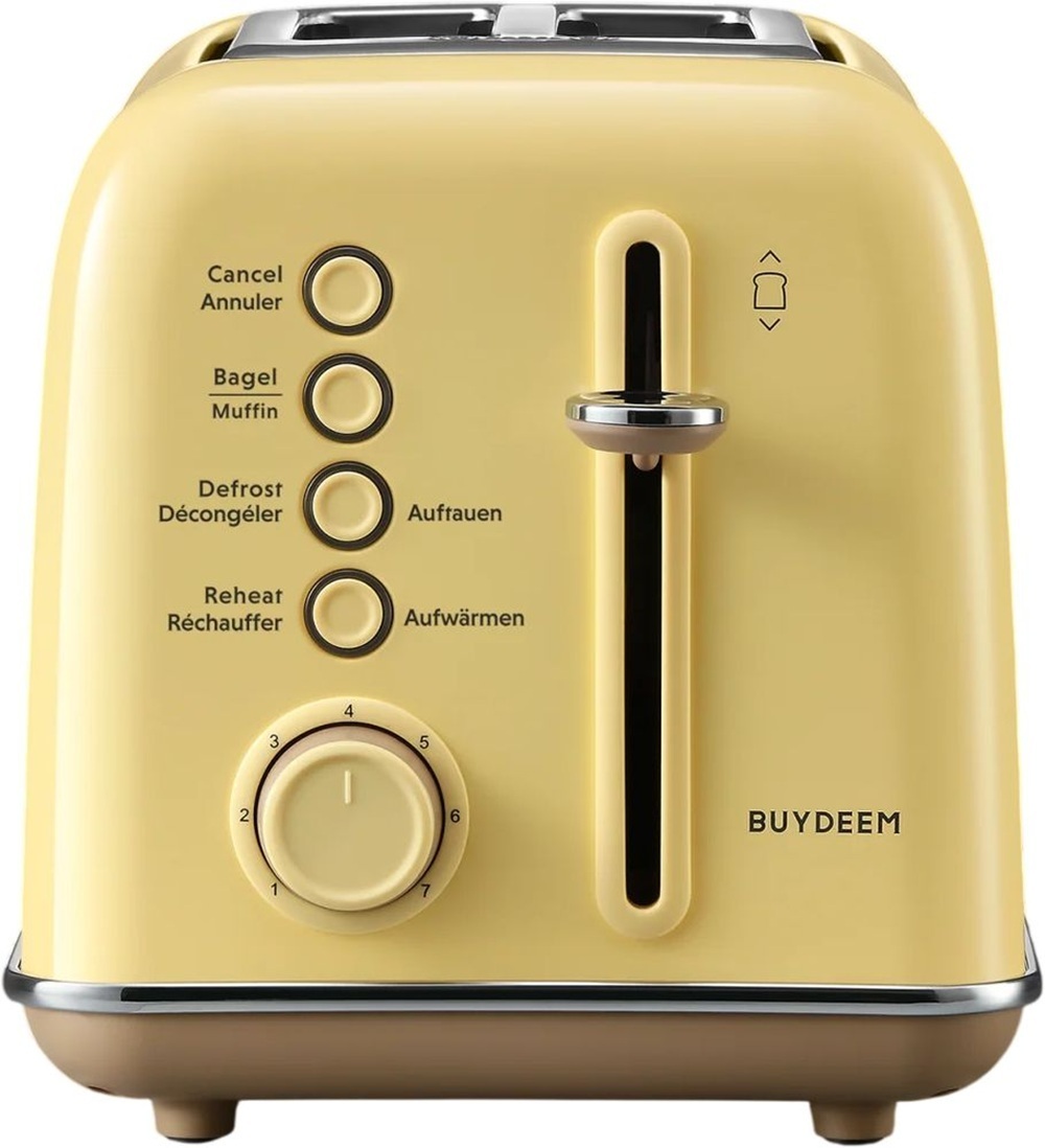 Тостер BUYDEEM DT620E Mellow Yellow (DT620E-MY/EU) фото1