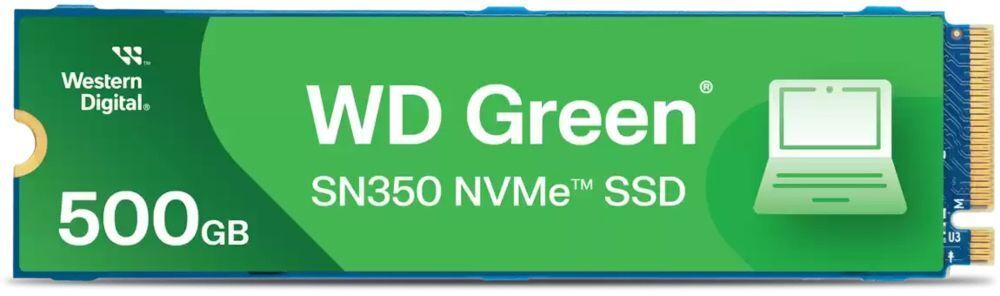 SSD-накопитель WD Green SN350 500GB M.2 NVMe фото1