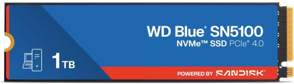 SSD-накопитель WD Blue SN5100 1TB M.2 NVMe (WDS100T5B0E) фото1