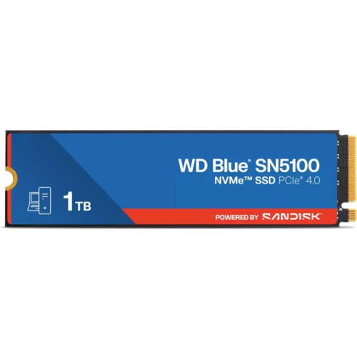 SSD-накопитель WD Blue SN5100 1TB M.2 NVMe (WDS100T5B0E)