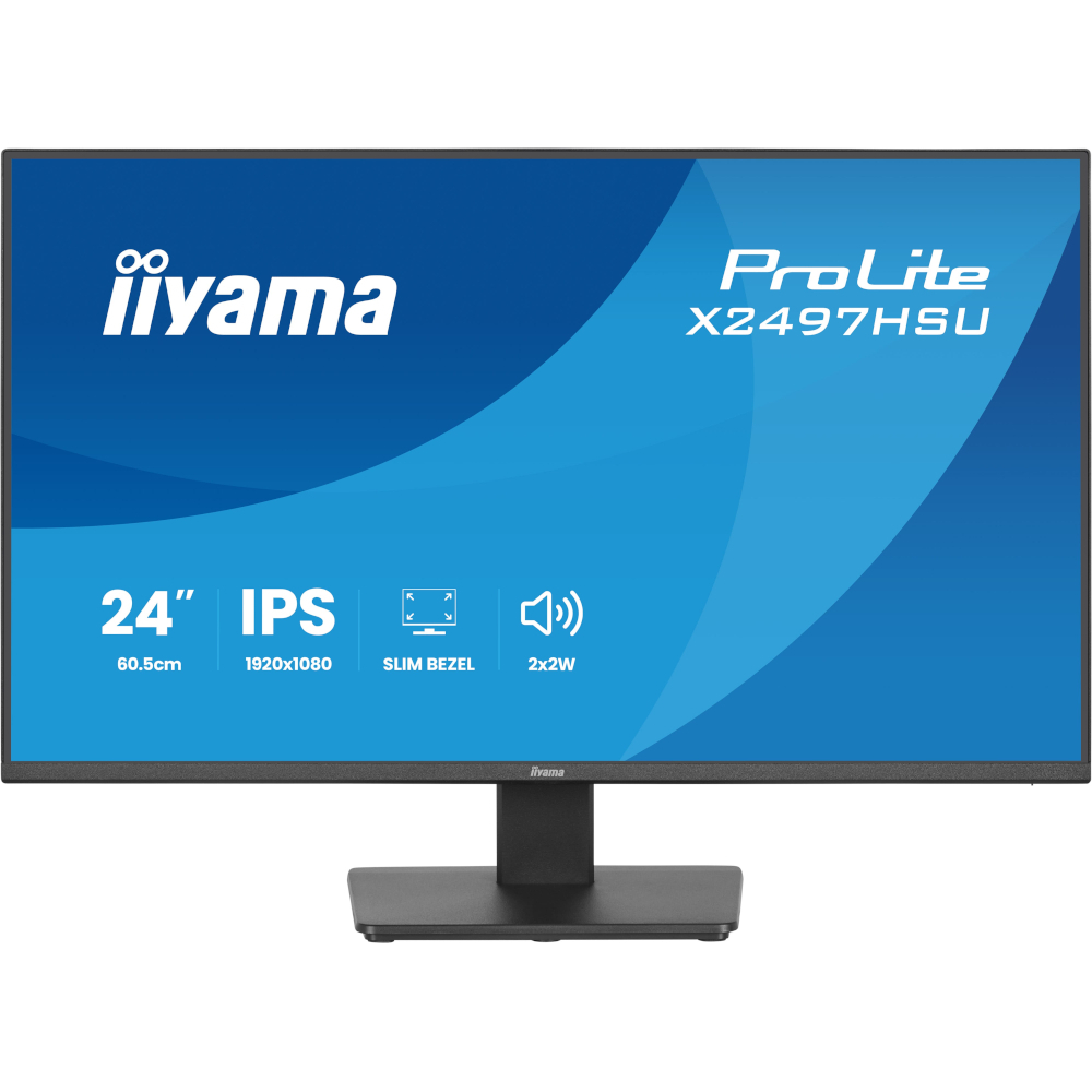 Монітор 23.8" IIYAMA ProLite X2497HSU-B1 (X2497HSU-B1) фото1