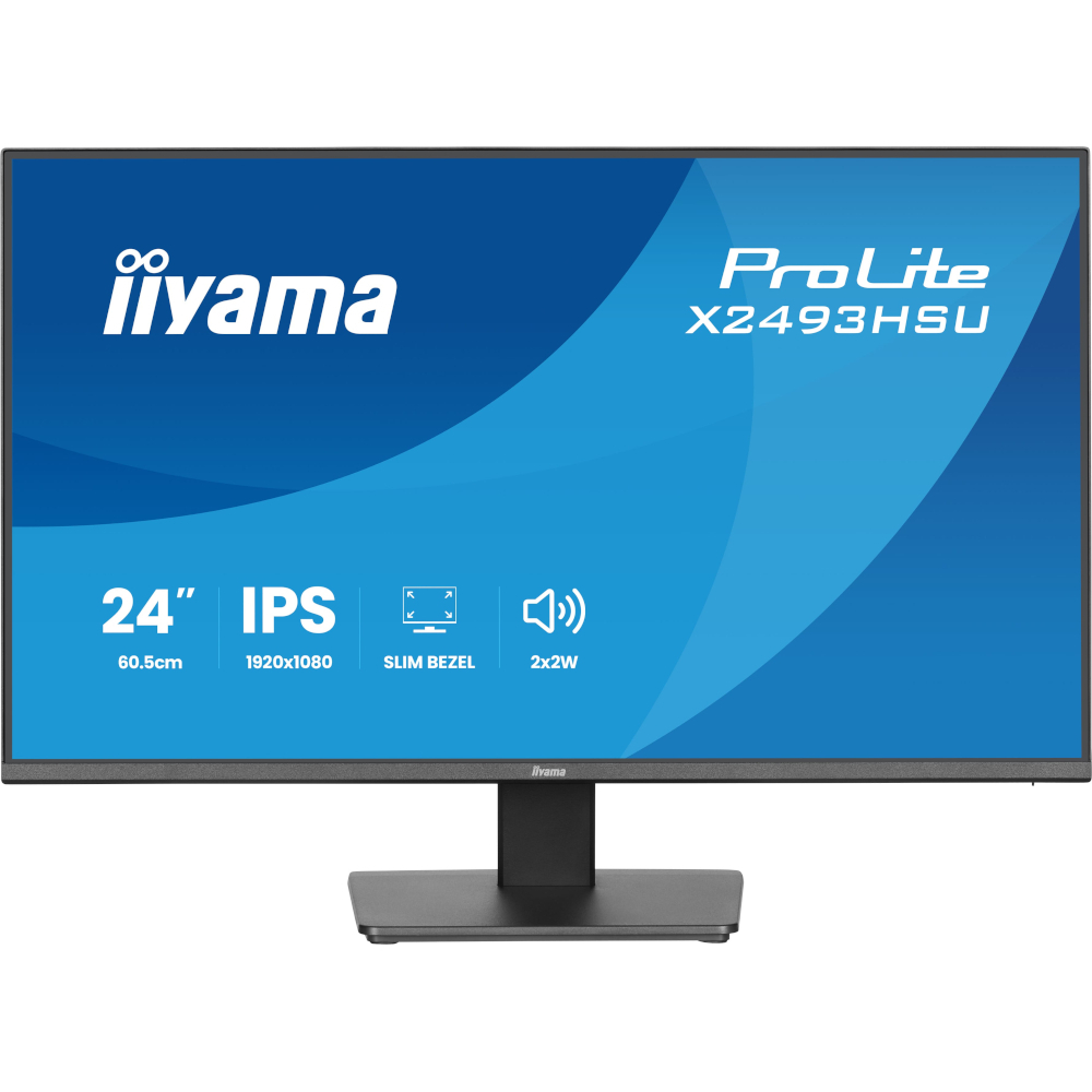 Монітор 23.8" IIYAMA ProLite X2493HSU-B1 (X2493HSU-B1) фото1