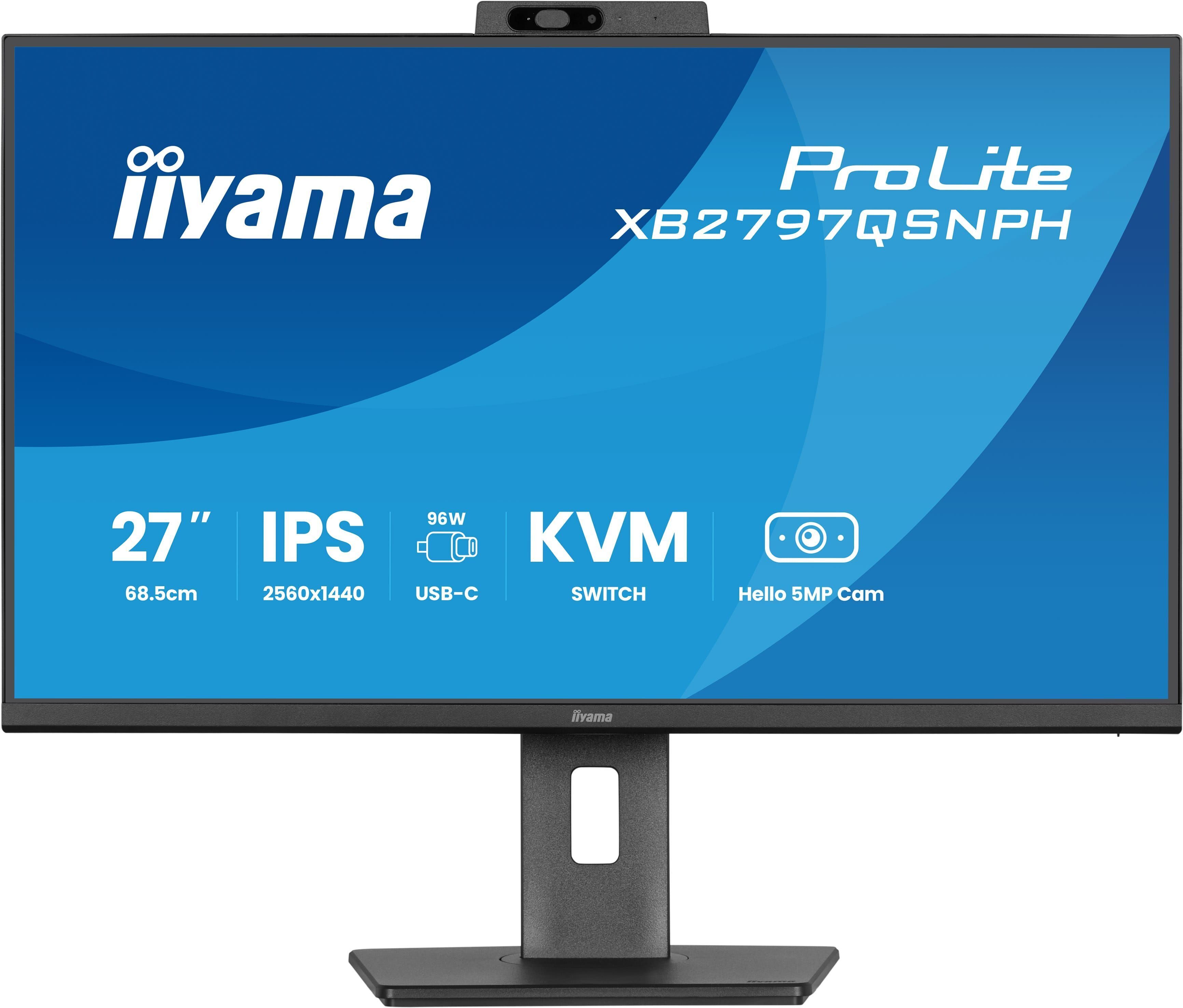 Монитор 27" IIYAMA ProLite XB2797QSNPH-B1 (XB2797QSNPH-B1) фото1