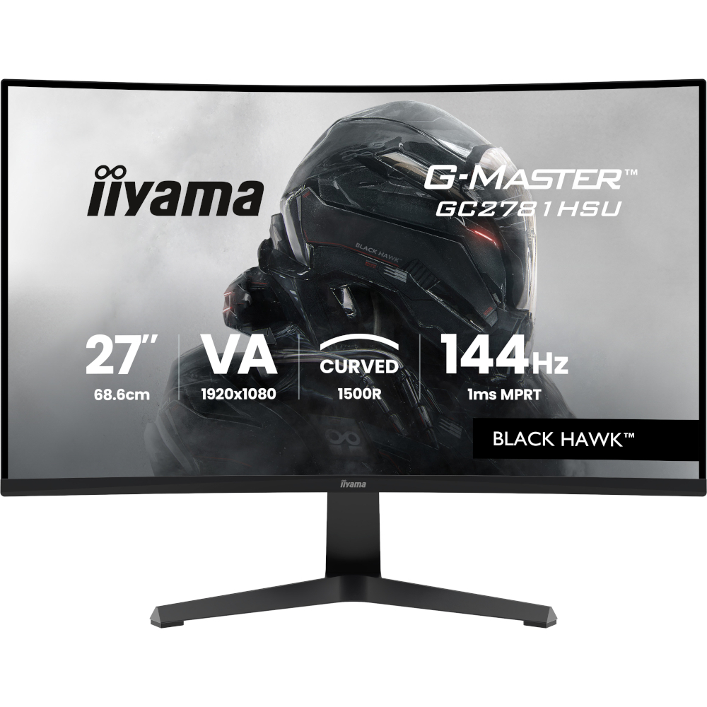 Монітор 27" IIYAMA G-Master GC2781HSU-B1 (GC2781HSU-B1) фото1