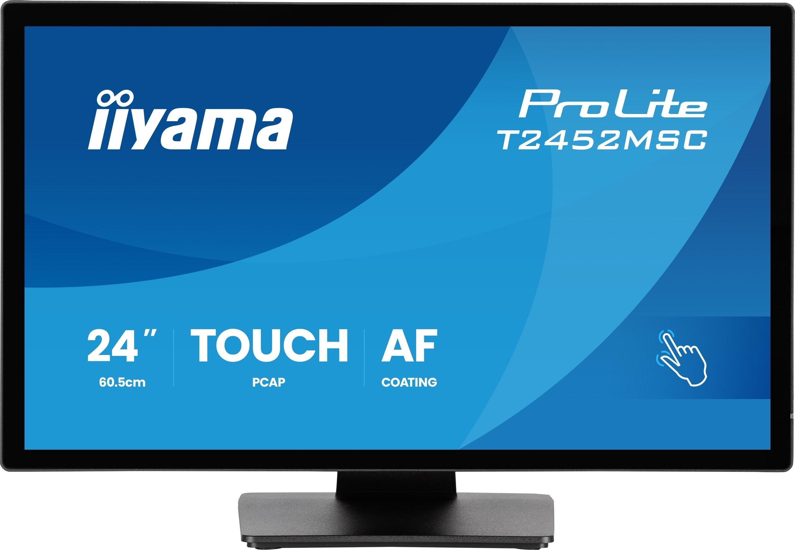 Монітор сенсорний 23.8" IIYAMA ProLite T2452MSC-B2 (T2452MSC-B2) фото1
