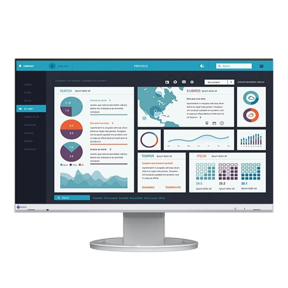 Монітор 23.8" EIZO FlexScan EV2490-WT (EV2490-WT) фото1