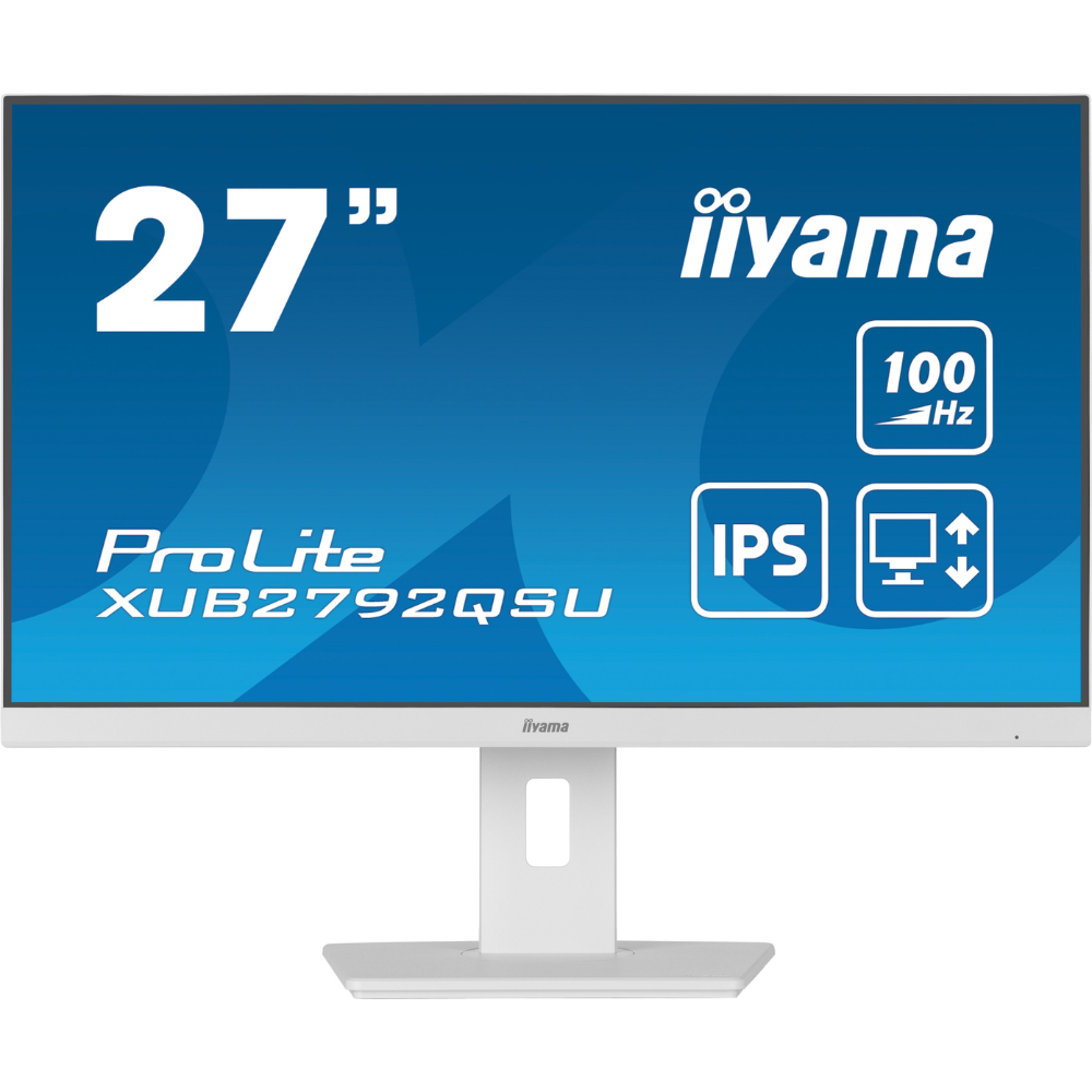 Монітор 27" IIYAMA ProLite XUB2792QSU-W6 (XUB2792QSU-W6) фото1