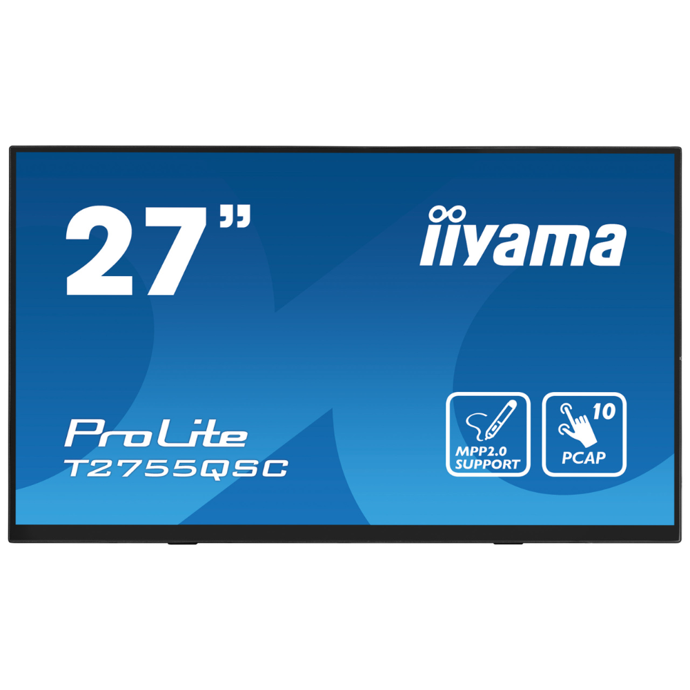 Монітор сенсорний 27" IIYAMA ProLite T2755QSC-B1 (T2755QSC-B1) фото1