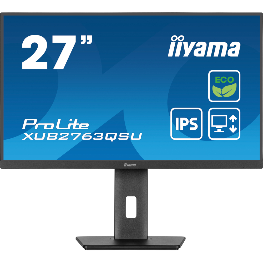 Монітор 27" IIYAMA ProLite XUB2763QSU-B1 (XUB2763QSU-B1) фото1