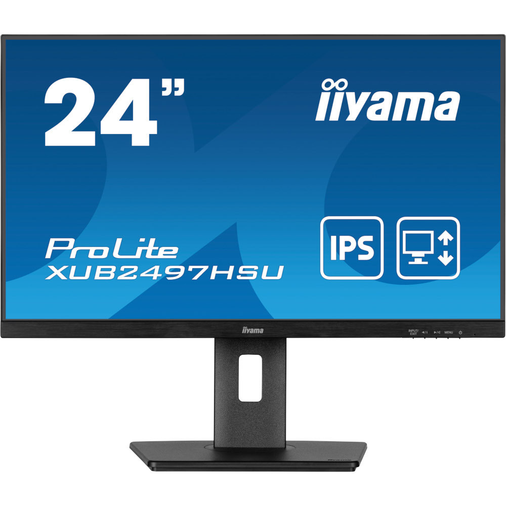 Монітор 23.8" IIYAMA ProLite XUB2497HSU-B2 (XUB2497HSU-B2) фото1