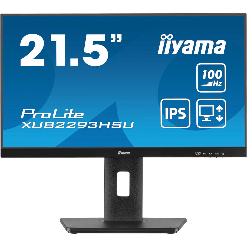 Монітор 21.5" IIYAMA ProLite XUB2293HSU-B7 (XUB2293HSU-B7) фото1