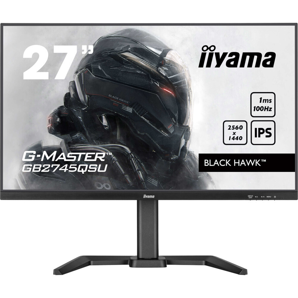 Монітор 27" IIYAMA G-Master GB2745QSU-B2 (GB2745QSU-B2) фото1