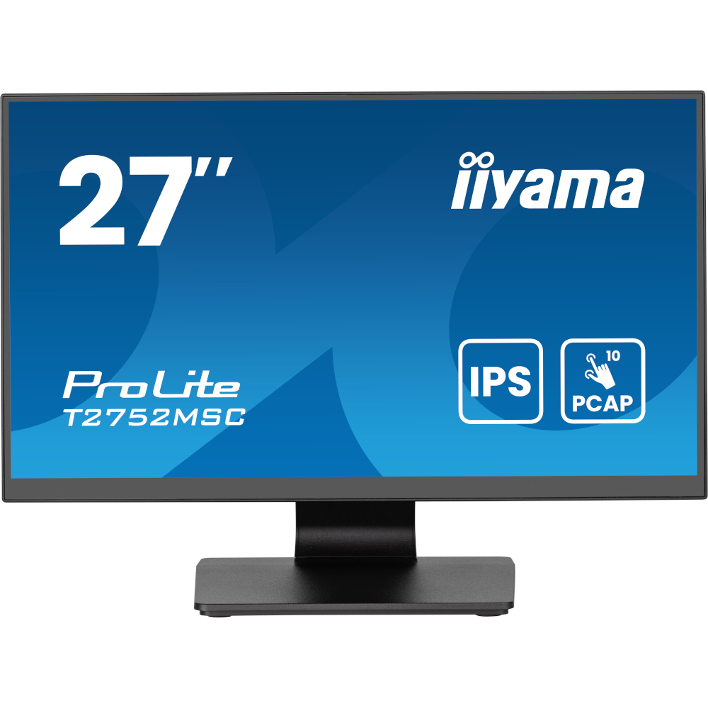 Монітор сенсорний 27" IIYAMA ProLite T2752MSC-B1AG (T2752MSC-B1AG) фото1
