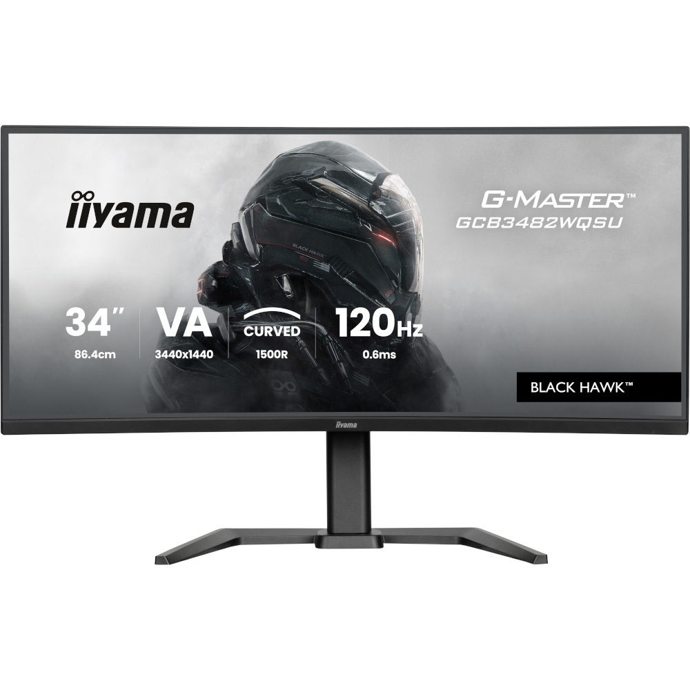Монітор 34" IIYAMA G-Master GCB3482WQSU-B1 (GCB3482WQSU-B1) фото1