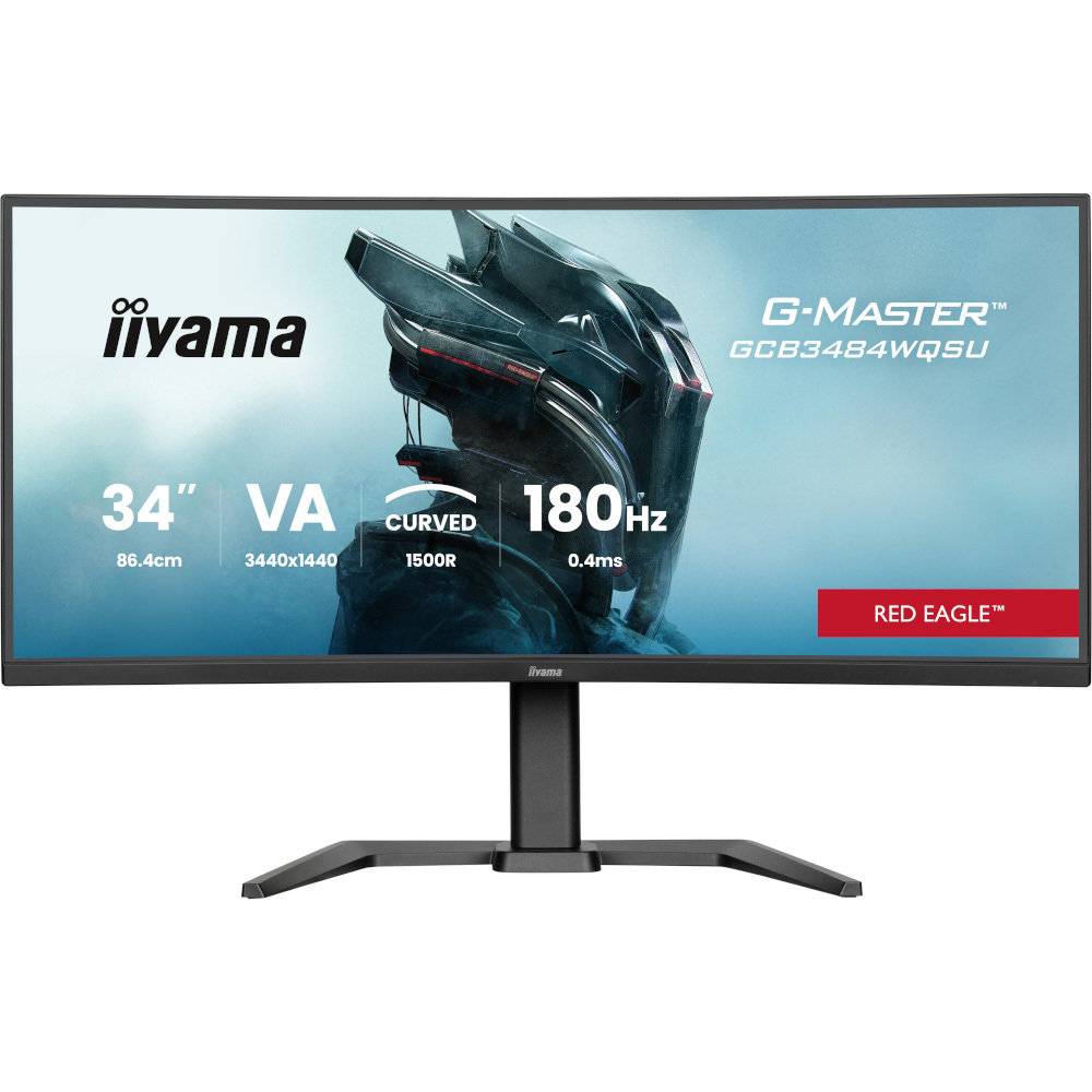 Монітор 34" IIYAMA G-Master GCB3484WQSU-B1 (GCB3484WQSU-B1) фото1